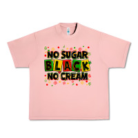 Salmon no sugar no cream black Urban Heavy Tee - Zillion Design Studio