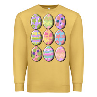 Antique Gold vintage easter eggs Premium Sweatshirt - MaliasSmallBusiness