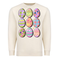 Sandshell vintage easter eggs Premium Sweatshirt - MaliasSmallBusiness