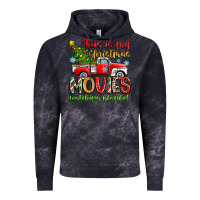 Cloud Black this is my christmas movies watching blanket Vintage Hoodie - Zillion Design Studio