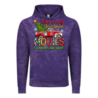 Cloud Purple this is my christmas movies watching blanket Vintage Hoodie - Zillion Design Studio