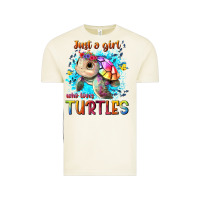Vintage Arctic just a girl who loves turtles Vintage Tee - texasbilliewilder