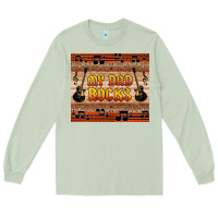 Matcha my dad rocks Long Sleeve Tee - HRA Design Shop