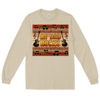 Mushroom my dad rocks Long Sleeve Tee - HRA Design Shop