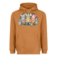 Meerkat Easter Day gnomes Heavyweight Hoodie - NancyCooperArtShop