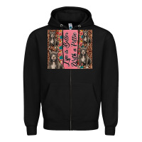 Black life is better with a pittie Zipper Hoodie - JahusDesignShop