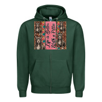 Sports Green life is better with a pittie Zipper Hoodie - JahusDesignShop