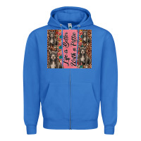True Royal life is better with a pittie Zipper Hoodie - JahusDesignShop