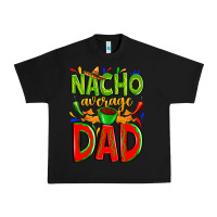 Black nacho average dad Urban Heavy Tee - Zillion Design Studio