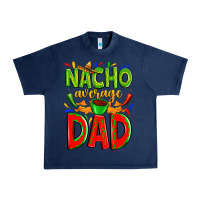 Navy nacho average dad Urban Heavy Tee - Zillion Design Studio