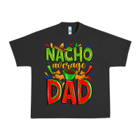 Pigment Black nacho average dad Urban Heavy Tee - Zillion Design Studio