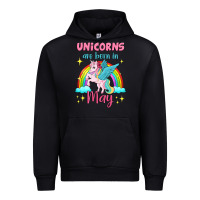 Black unicorns are born in may Urban Hoodie - Jasminsmagicworld