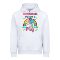 White unicorns are born in may Urban Hoodie - Jasminsmagicworld
