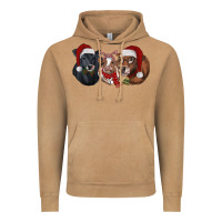 Vintage Camel Christmas Cows Vintage Hoodie - RanaPortraitStore