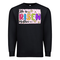 Black checkered risen Premium Sweatshirt - MaliasSmallBusiness