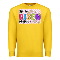 Lemon checkered risen Premium Sweatshirt - MaliasSmallBusiness