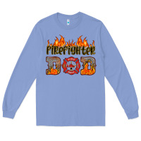 Colony Blue firefighter dad Long Sleeve Tee - HRA Design Shop