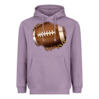 Lavender leopard american football patch Heavyweight Hoodie - Jasminsmagicworld