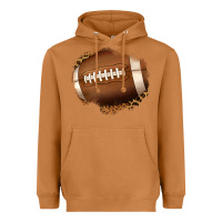 Meerkat leopard american football patch Heavyweight Hoodie - Jasminsmagicworld