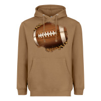 Toasted Coconut leopard american football patch Heavyweight Hoodie - Jasminsmagicworld