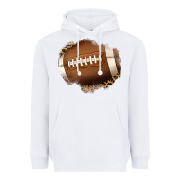 White leopard american football patch Heavyweight Hoodie - Jasminsmagicworld
