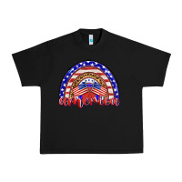 Black america rainbow Urban Heavy Tee - BarkalooDesign