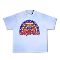 Grape Ice america rainbow Urban Heavy Tee - BarkalooDesign