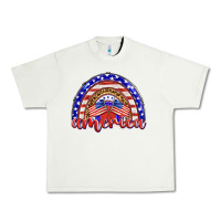 Pistachio america rainbow Urban Heavy Tee - BarkalooDesign