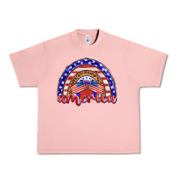 Salmon america rainbow Urban Heavy Tee - BarkalooDesign
