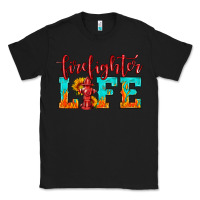 Black firefighter life Classic Tee - HRA Design Shop