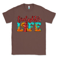 Chestnut firefighter life Classic Tee - HRA Design Shop