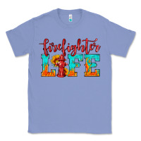 Colony Blue firefighter life Classic Tee - HRA Design Shop