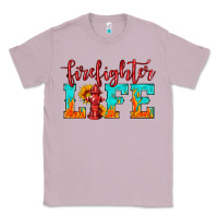 Lilac firefighter life Classic Tee - HRA Design Shop