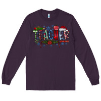 Plum teacher christmas Long Sleeve Tee - RacoonDesign