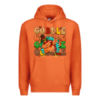 Carrot gobble gobble gobble gobble turkey Premium Hoodie - MaliasSmallBusiness