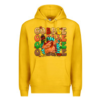 Lemon gobble gobble gobble gobble turkey Premium Hoodie - MaliasSmallBusiness