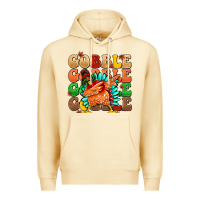 Pina Colada gobble gobble gobble gobble turkey Premium Hoodie - MaliasSmallBusiness