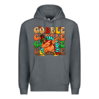Rock gobble gobble gobble gobble turkey Premium Hoodie - MaliasSmallBusiness