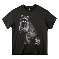 Asphalt Raccoon Illustrations Heavy Core Tee - LillyAllenDesigns