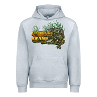 Heather Grey the louisiana swamp Urban Hoodie - BarkalooDesign