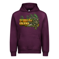 Mauve Wine the louisiana swamp Urban Hoodie - BarkalooDesign