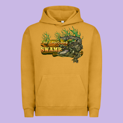 The Louisiana Swamp Urban Hoodie Designed By Barkaloodesign