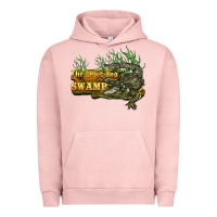 Pigment Salmon the louisiana swamp Urban Hoodie - BarkalooDesign