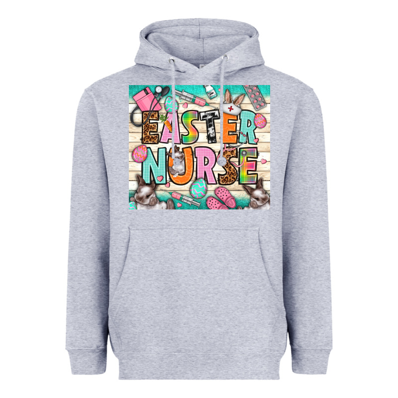 Easter Day Nurse Heavyweight Hoodie by NancyCooperArtShop | Teevron