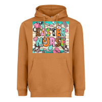 Meerkat Easter Day Nurse Heavyweight Hoodie - NancyCooperArtShop