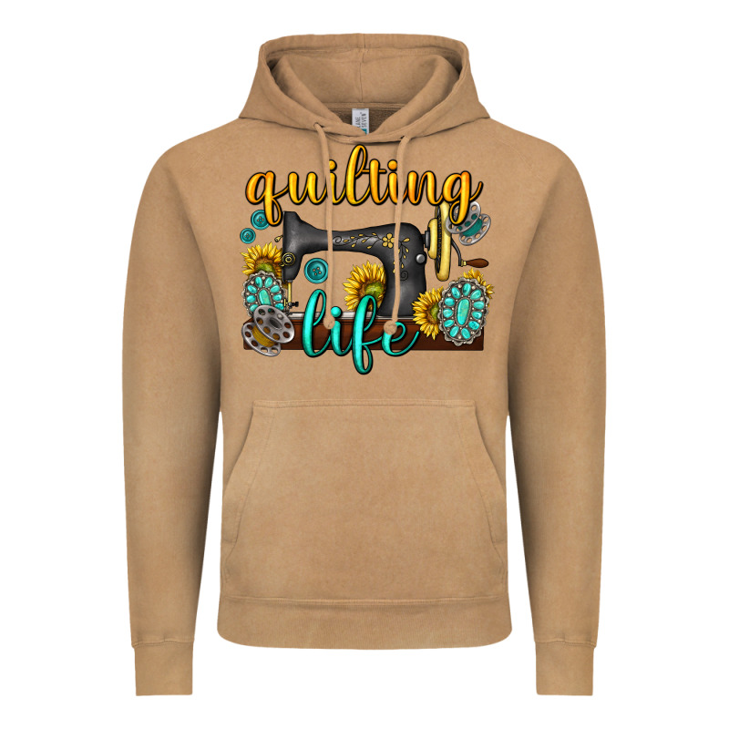 Quilting Life Western Vintage Hoodie by texasbilliewilder | Teevron