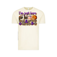 Vintage Arctic i'm just here for the snacks basketball Vintage Tee - Zillion Design Studio