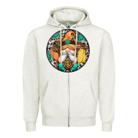 Fall Gnomes Round Earrings 1 Zipper Hoodie | Teevron