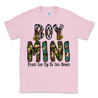Bubblegum Pink boy mini from son up to son down Classic Tee - CowhideDigitalArt
