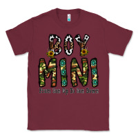 Burgundy boy mini from son up to son down Classic Tee - CowhideDigitalArt